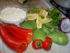 Ingredients Crunchy Cucumber Potato Salad