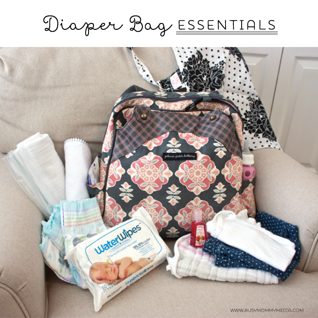 Diaper Bag Essentials for New Moms