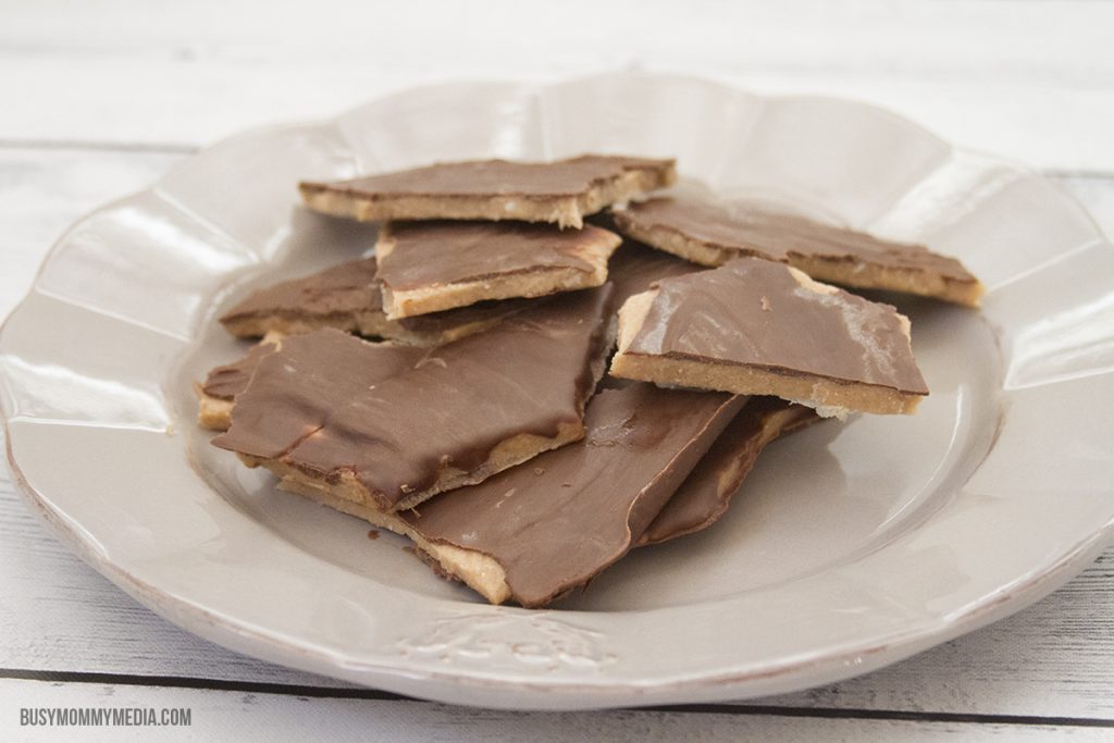 Chocolate Covered 3Ingredient Toffee