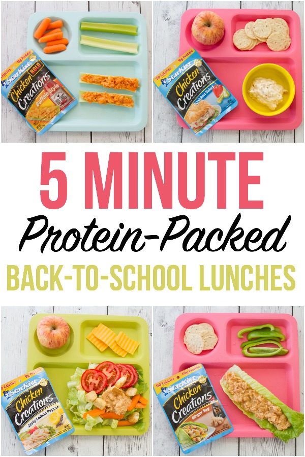5 Minute ProteinPacked Lunches